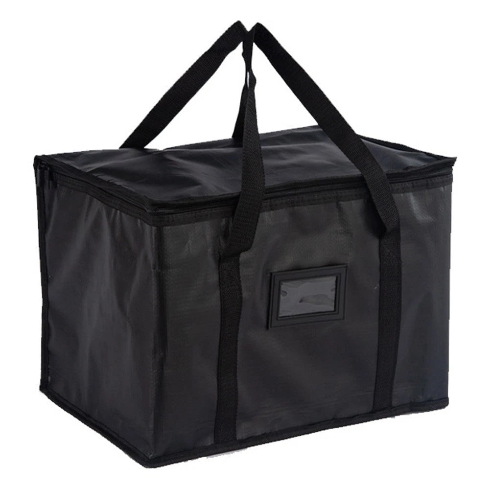 Ice Bag for Outdoor Use - Black Oxford Fabric