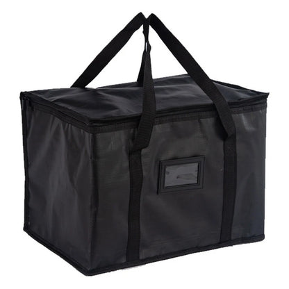 Ice Bag for Outdoor Use - Black Oxford Fabric