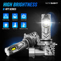 2X NOVSIGHT 9005 HB3 LED Headlight Bulbs for