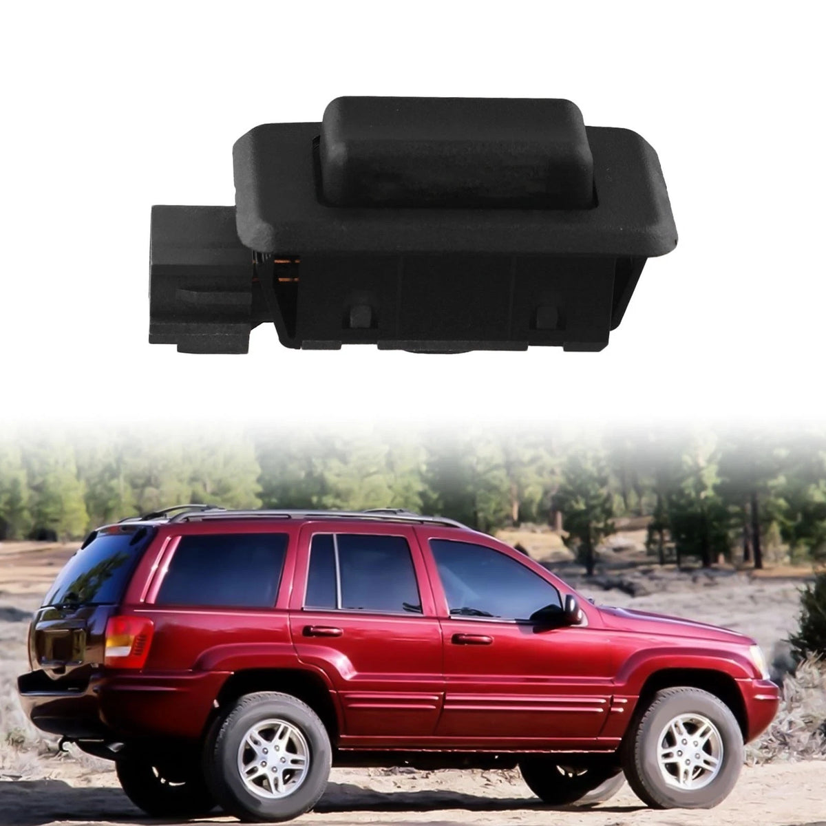 Rear Flipper Window Control for Jeep Commander (OE Number Match)