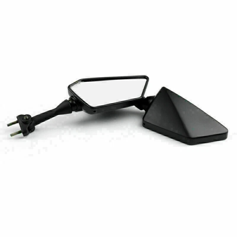Set of 2 Black Rear View Mirrors for Kawasaki Ninja 250R EX250 (2008–2013) T9