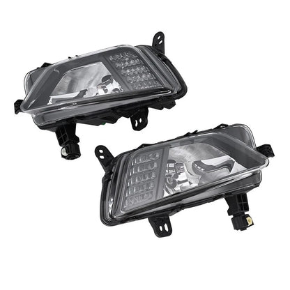 LED Fog Daytime Running Lights Pair for VW Polo Mk6 (2017–2022)
