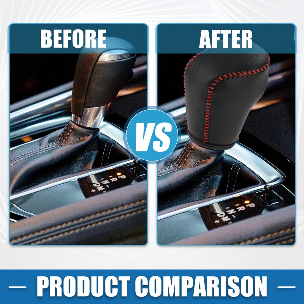 Automatic Transmission Gear Shifter Knob Cover Replacement for Mazda CX-5 (2017–2023)