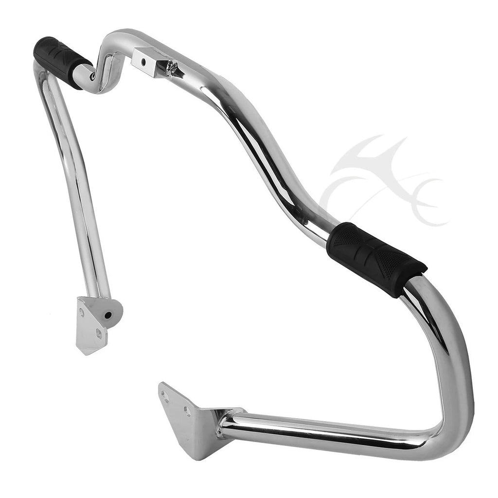 1 1/4" Chrome Engine Guard Crash Bars for Harley Dyna Super Wide Glide (2006–2017)
