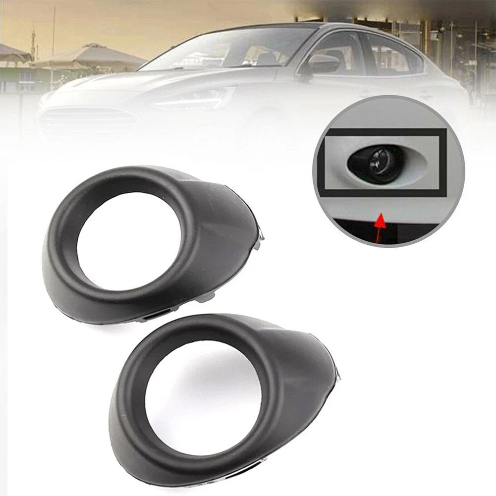 Fog Light Covers for Ford Fiesta (1 Pair) ABS Black