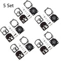 Set of 5 Carburetor Repair Kits for Stihl 009 010 011 012 (C1S-S1A, RB-11)