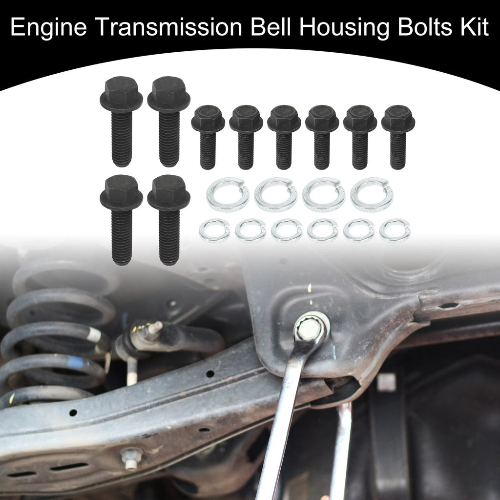 Engine Bell Housing Bolts Kit for Chevrolet Chevelle (1968–1972) Set