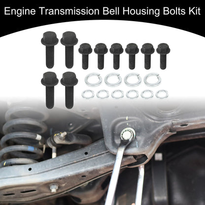 Engine Bell Housing Bolts Kit for Chevrolet Chevelle (1968–1972) Set