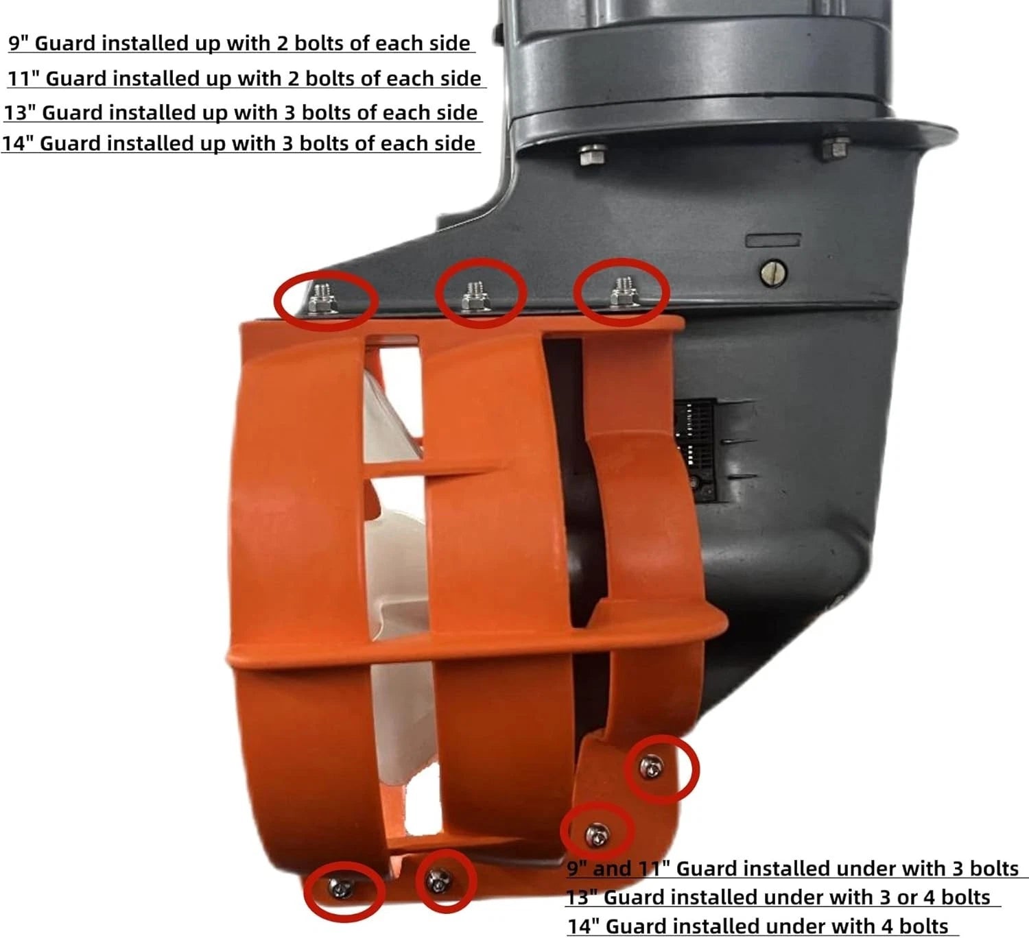 Propeller Guard Cover for Chrysler Force 25HP-35HP