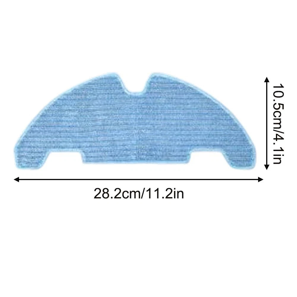 Set of 4 Replacement Mop Cloths for Lefant M330 Pro Vacuum Cleaner