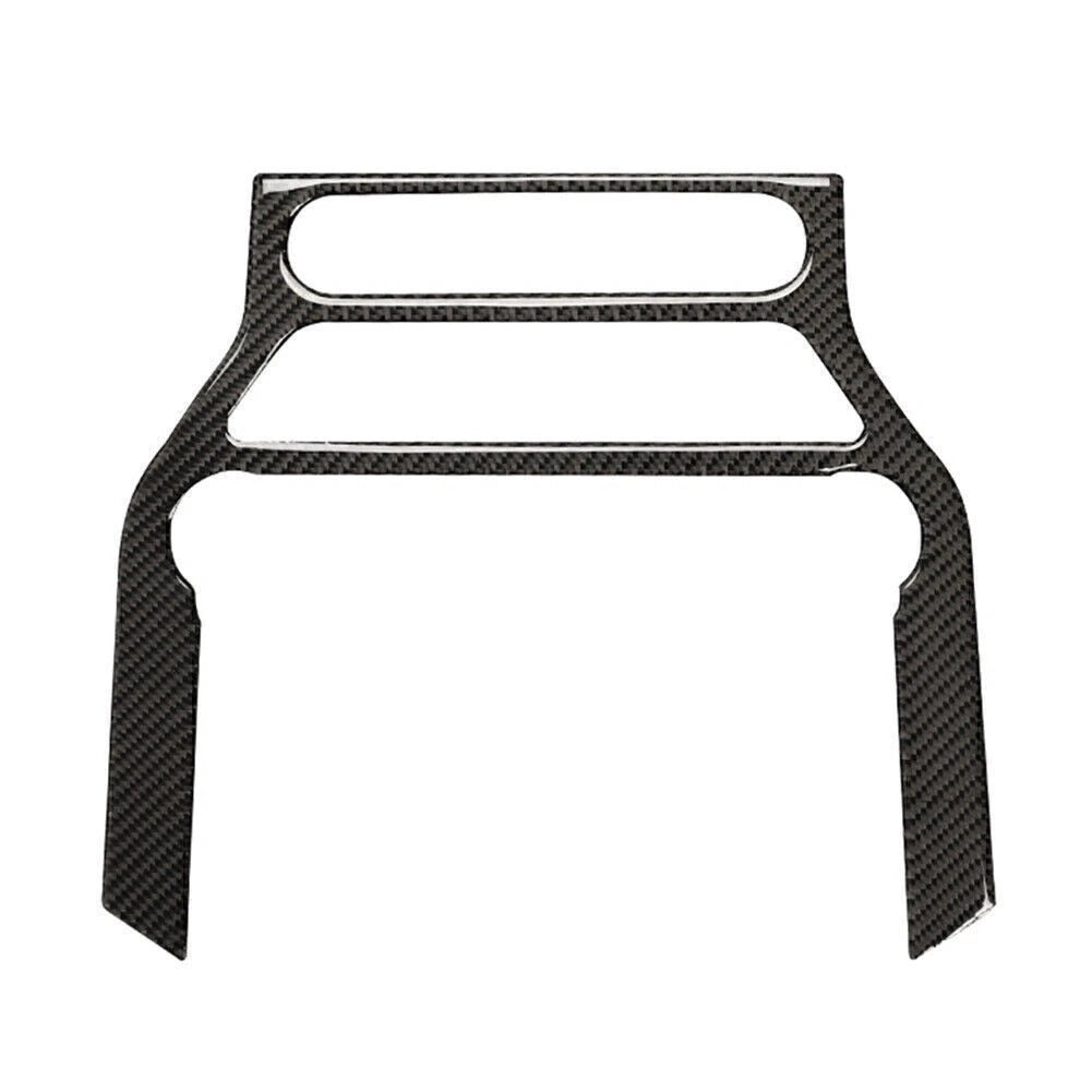 Carbon Fiber Console Decor Trim for Ford Mustang (2015–2019)