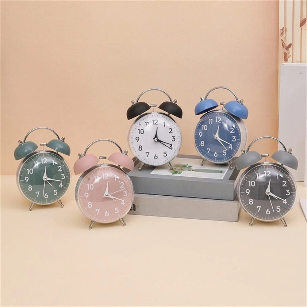 Extra Loud Alarm Clock with Night Light - Compact Size