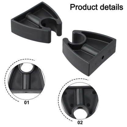2X Boat Pole Clips for Stabilizing Lights on Marine Vessels