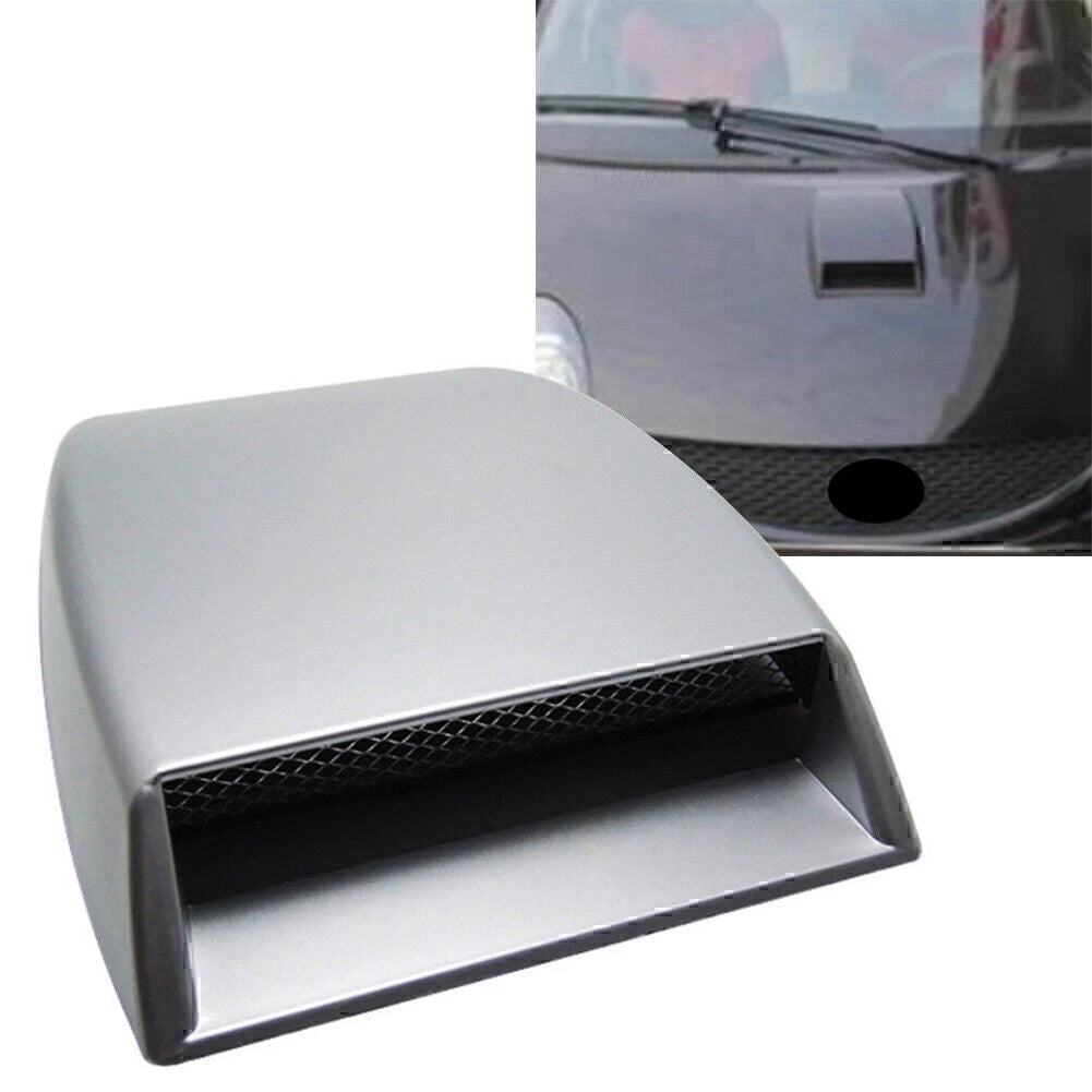 Hood Scoop Vent for Universal Cars (Grey)