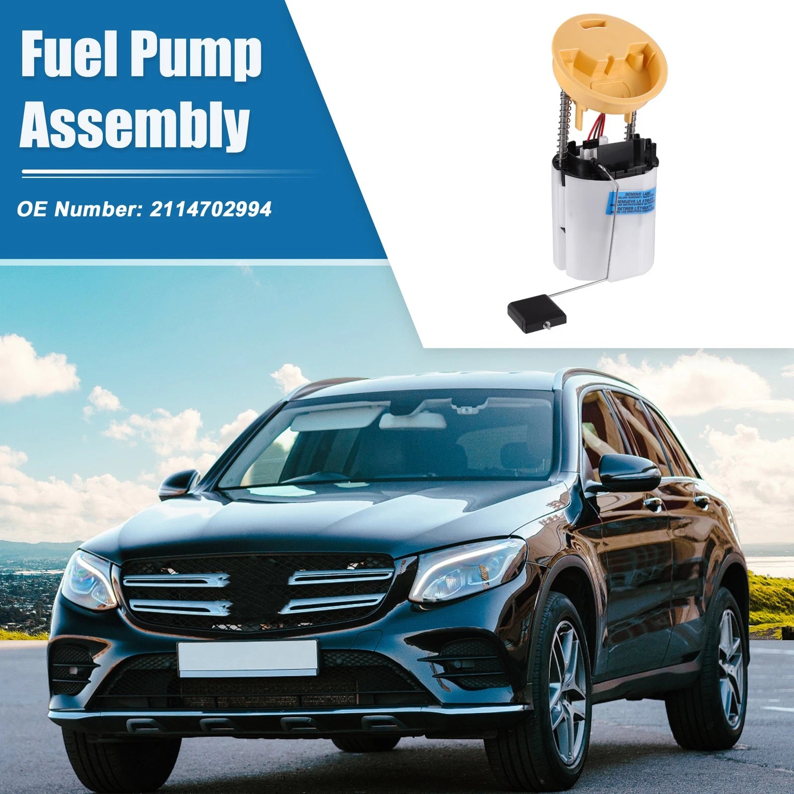 Electronic Fuel Pump Replacement for Mercedes Benz E500 (2003–2006)