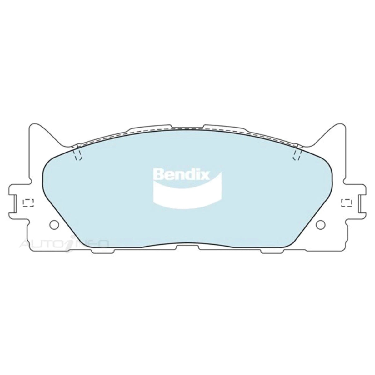 Front Bendix Disc Brake Pads for Toyota Aurion GSV40 GSV50 (2011–2017)