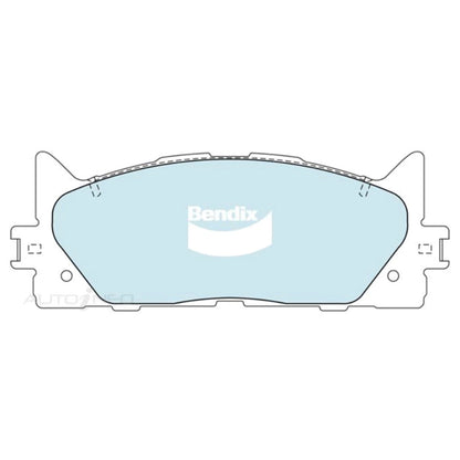 Front Bendix Disc Brake Pads for Toyota Aurion GSV40 GSV50 (2011–2017)