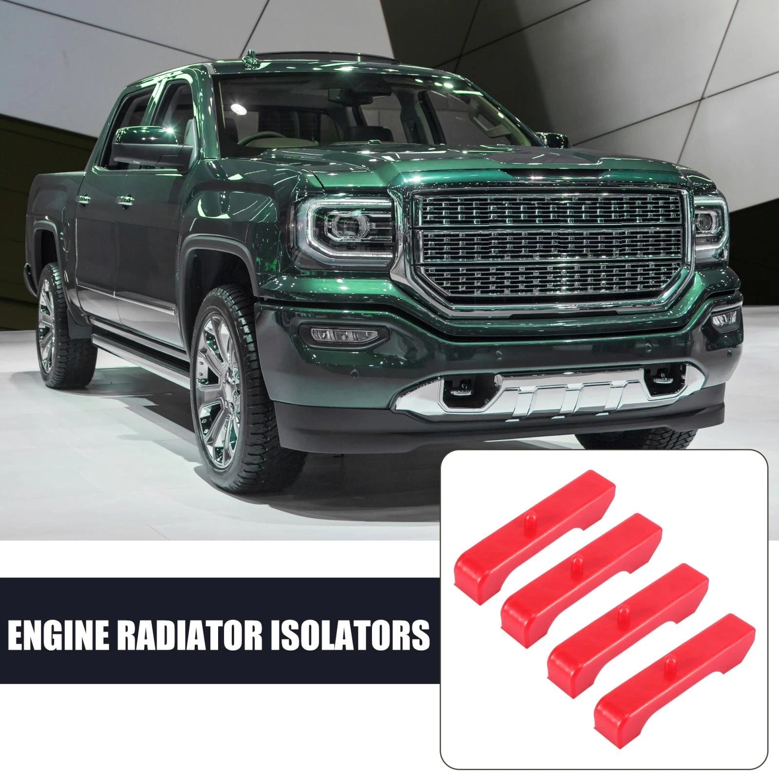 4Pcs Radiator Isolators for GM