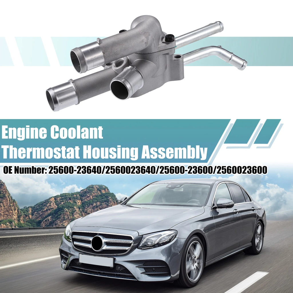 Engine Coolant Thermostat Housing Assembly Replacement for Hyundai Elantra (2012–2018)