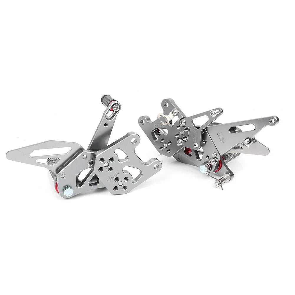 Rear Sets Foot Pegs Kit for Honda CBR600RR (2009–2018) Grey