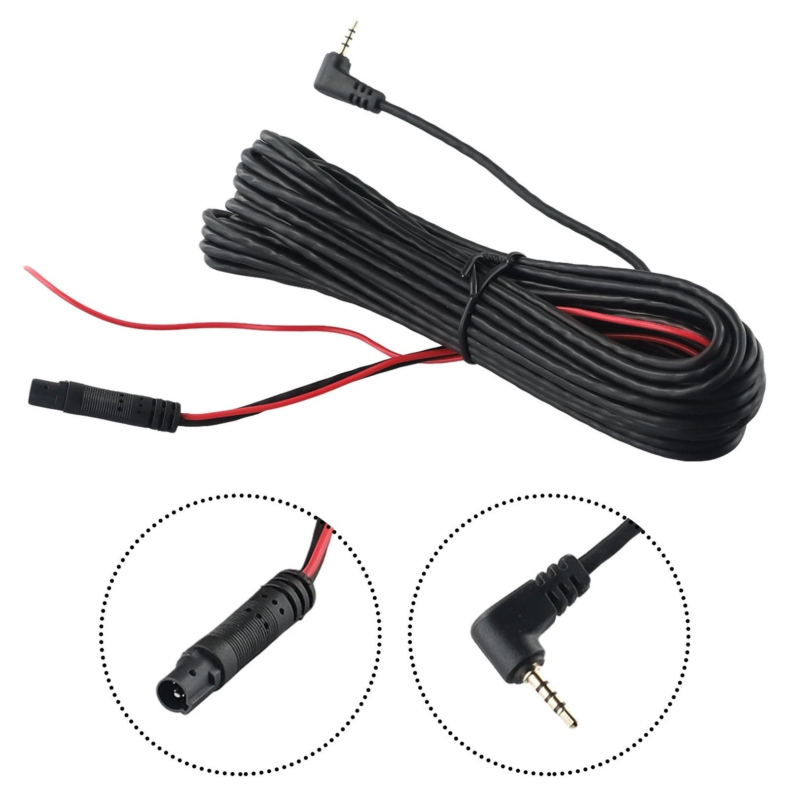5 Pin Extension Cable Cord for Indoor Use - Black
