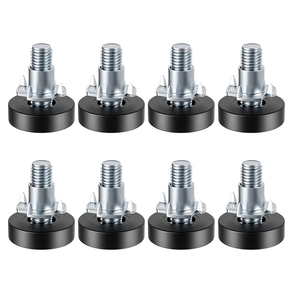 Height Adjustable Furniture Levelers Feet Set of 8