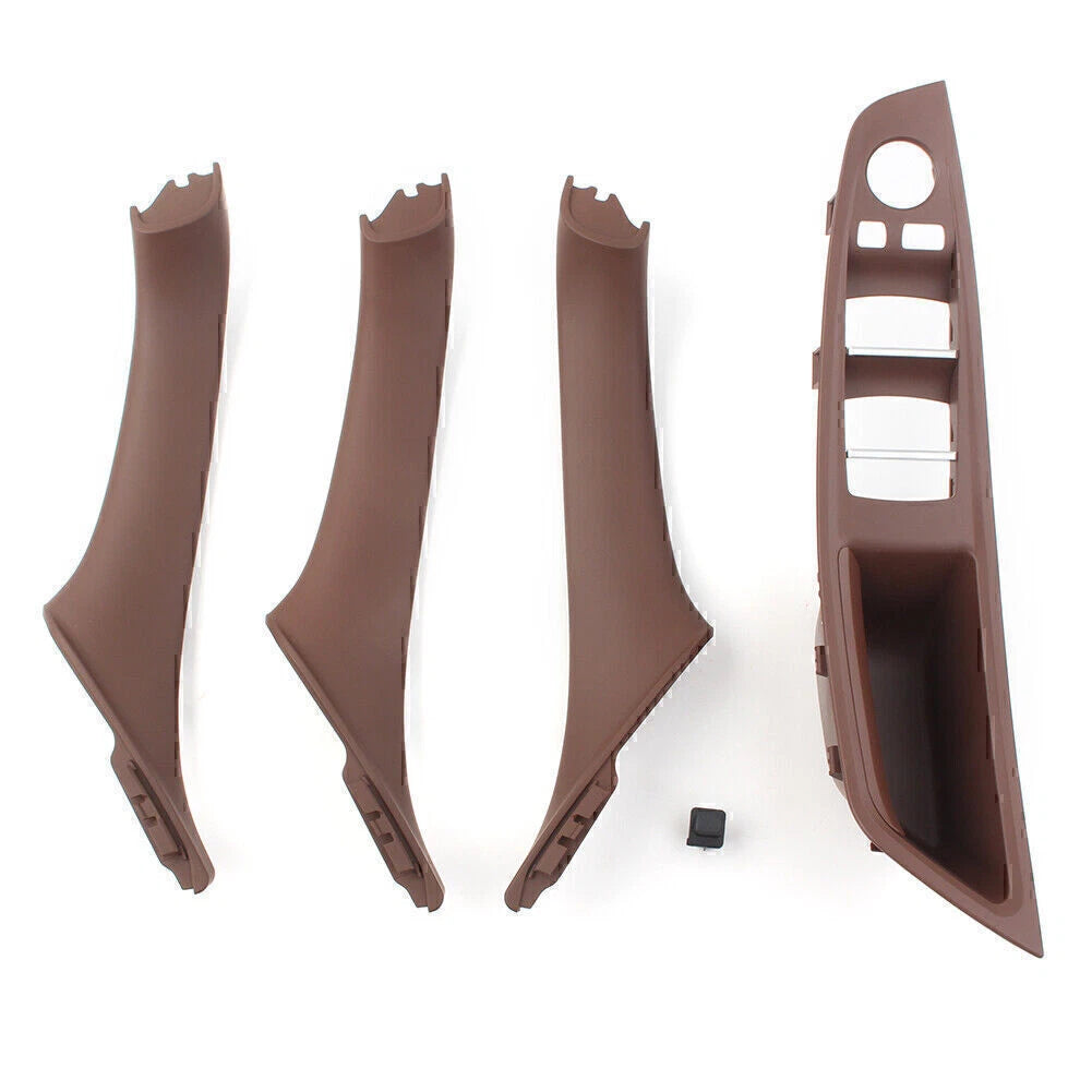Inner Window Switch Armrest Panel Door Handle Kit for BMW 5 Series (2010–2017)