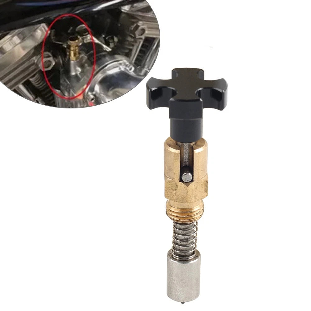 Enricher Choke Adjustment Cross Knob For Harley For S&S Super E B Carburetors