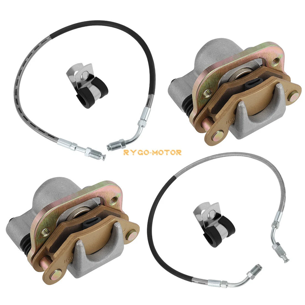 Front Brake Calipers & Hose Lines for Polaris Trail Boss 250 (1988–1991)