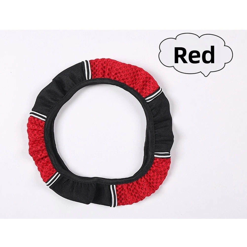 3D Ice Silk Steering Wheel Cover for Most Vehicles (Universal Fit)
