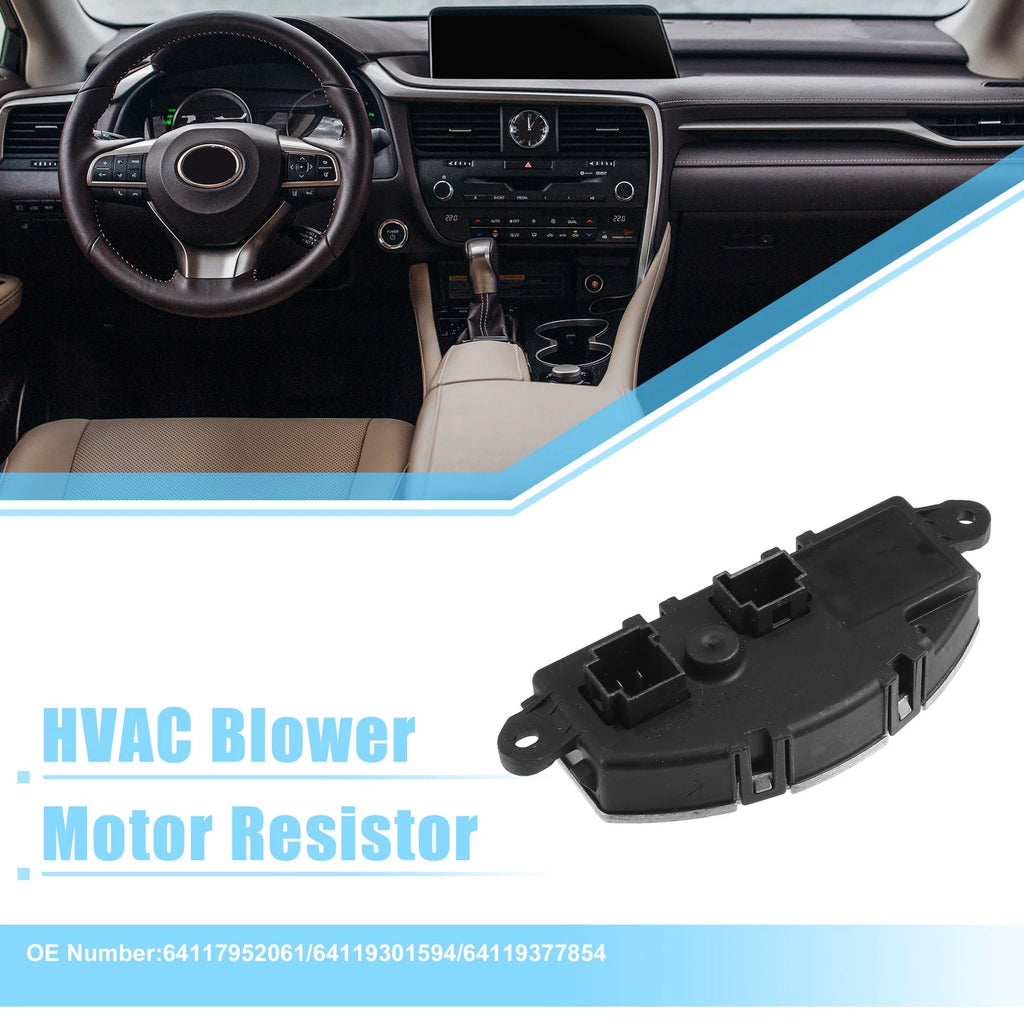 HVAC Heater Blower Motor Resistor for BMW X1 (2016–2022)