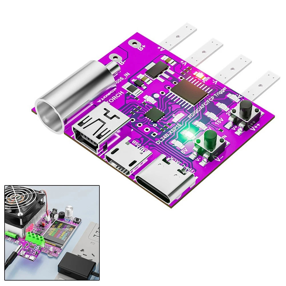 Test Adapter Board for Various Protocols (Fast Charging)