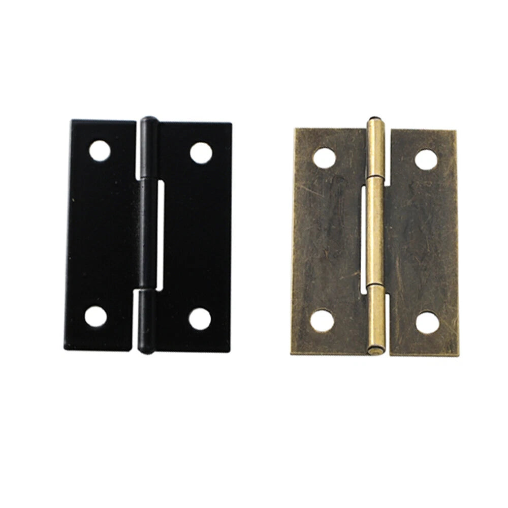 6Pc Mini Hinge for Dollhouse Jewelry Chest Craft Cabinet (45x31mm)