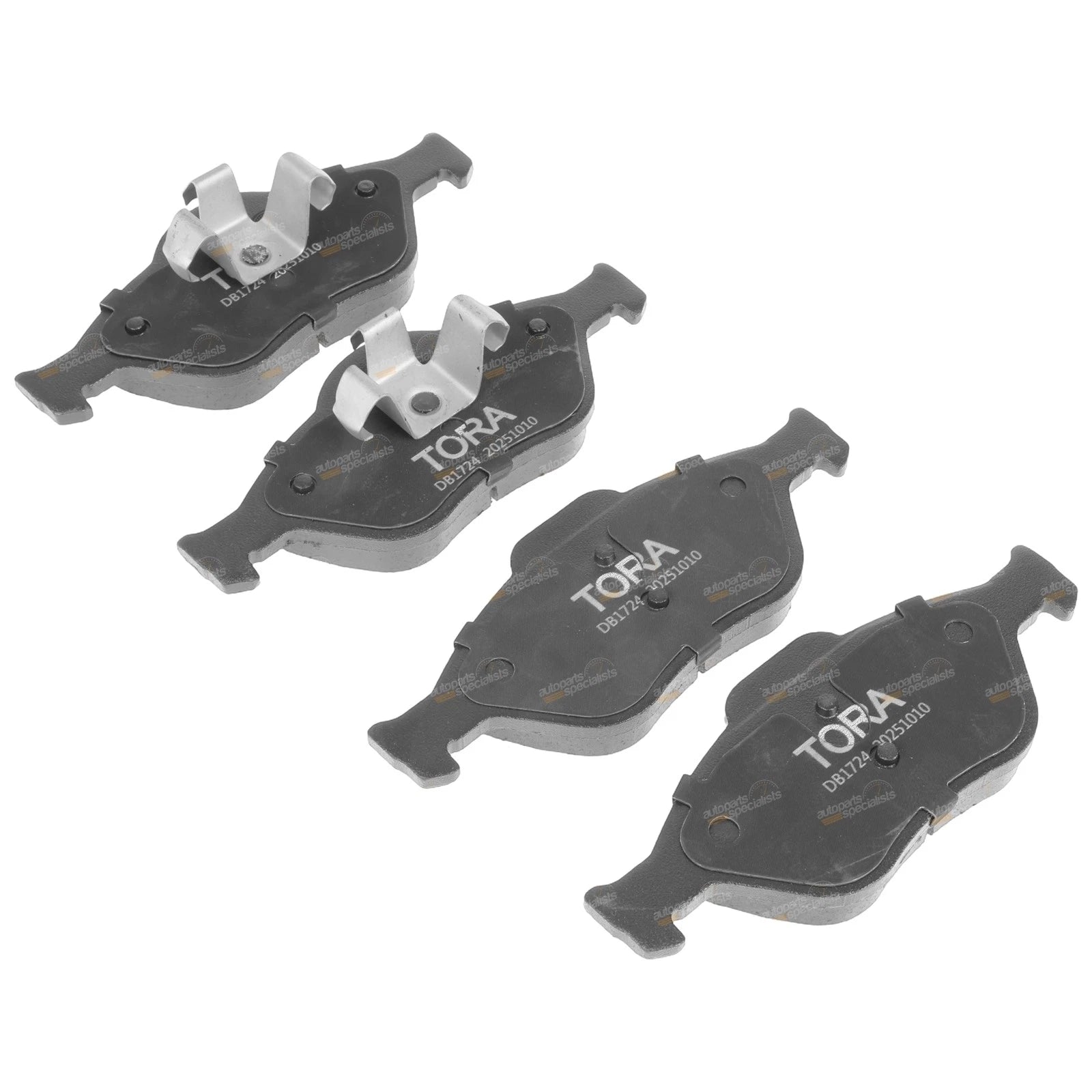Front Disc Brake Pads Set for Mazda 2 DY (2002–2007)