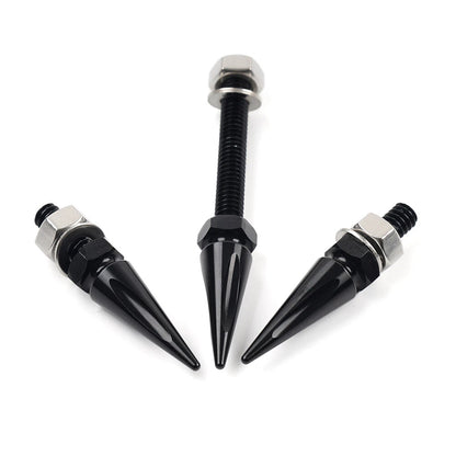 Black Windshield Spike Bolts for Harley Street Glide Electra Tri Glide (2014–2023)