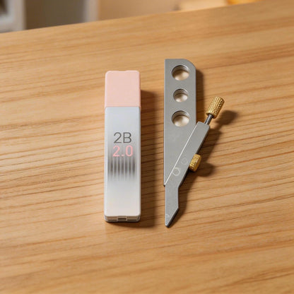 Adjustable Metal Guitar Nut Scribe Tool for String and Saddle Height