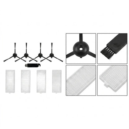 Set of 4 Wall Corner Cleaner Robotic Vacuum Side Brushes