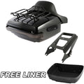 Trunk Pad Mount Rack Light for Harley Street Road Glide (2009–2013) Black