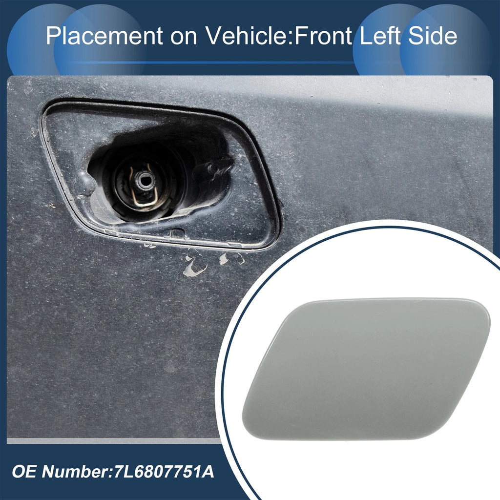 Washer Nozzle Cover Cap Front Left for Volkswagen Touareg 7L (2002–2006)