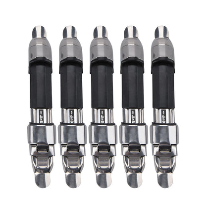 5 Pcs Stainless Steel Adjustable Fishing Rod Reel Seats
