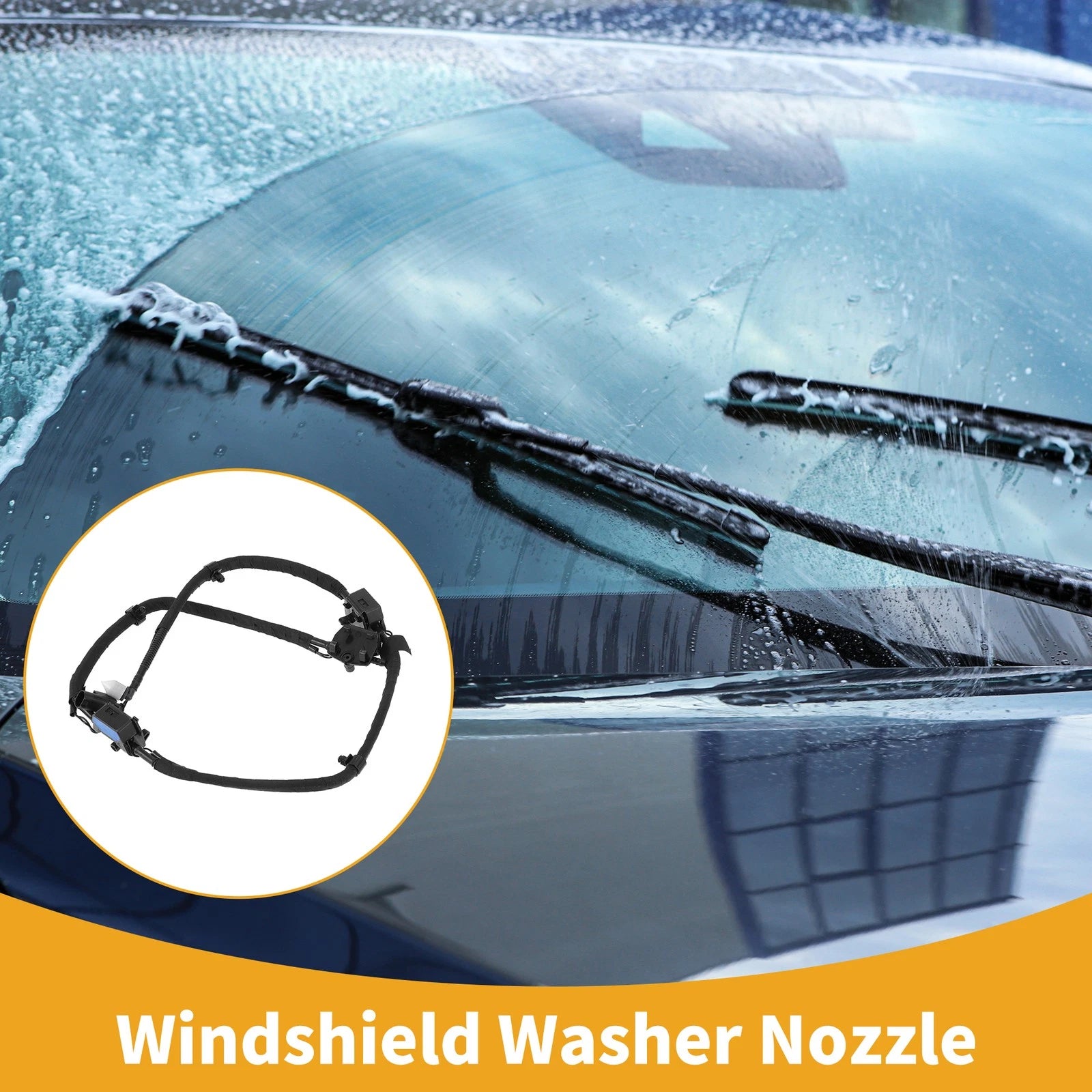Front Windshield Washer Nozzle Replacement for BMW 750i (2009–2015) 1 Pc