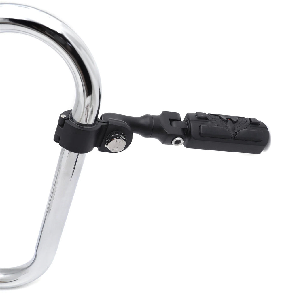 Adjustable Black 1.25" Eagle FootPeg for VTX1300 Shadow Valkyrie (2003–2009)