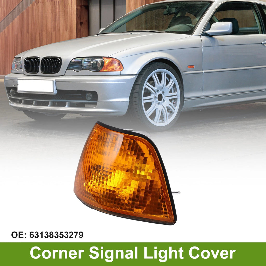 Left Corner Signal Light Cover Replacement for BMW 3 Series (1992–1998)