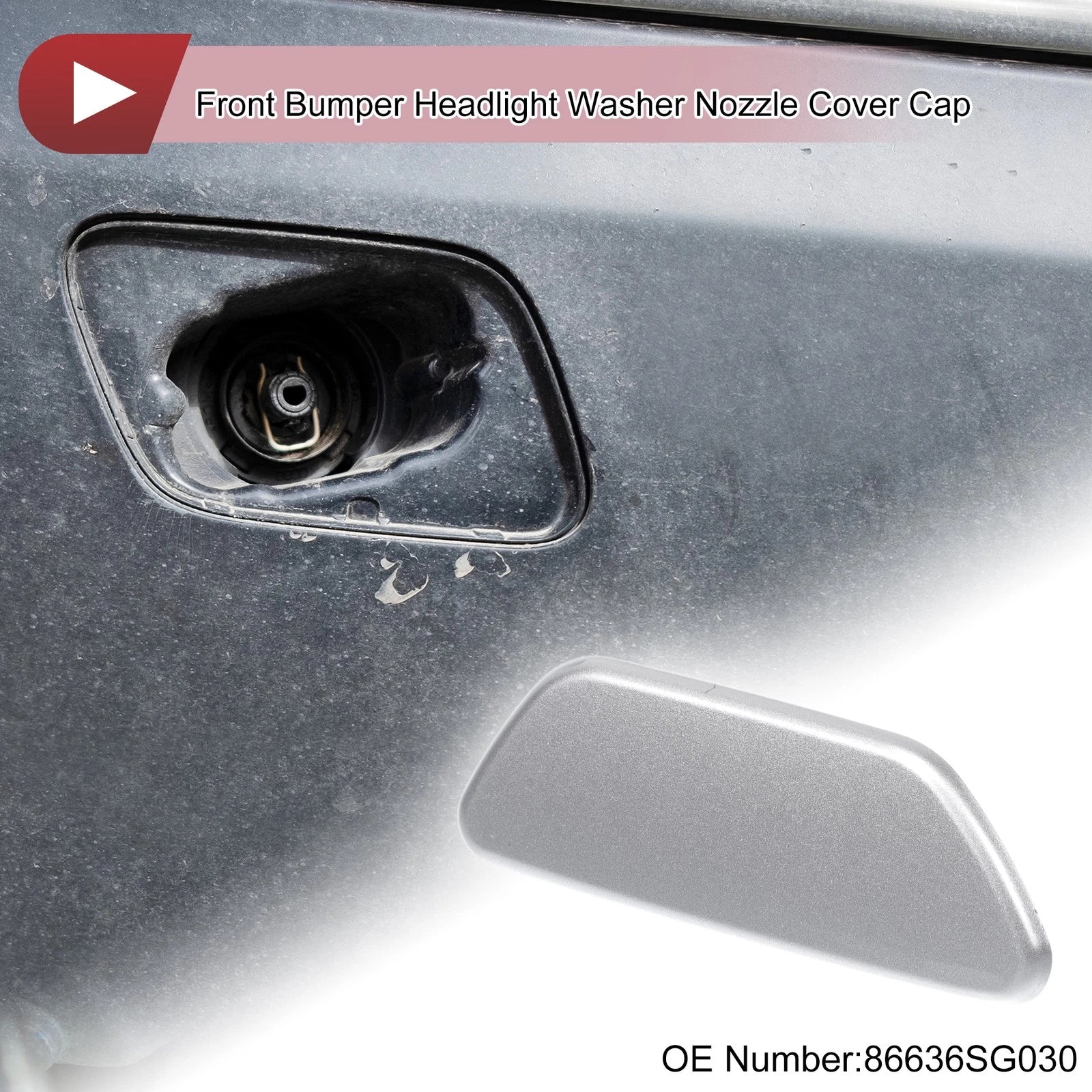 Front Right Washer Nozzle Cover Cap for Subaru Forester 2013–2015