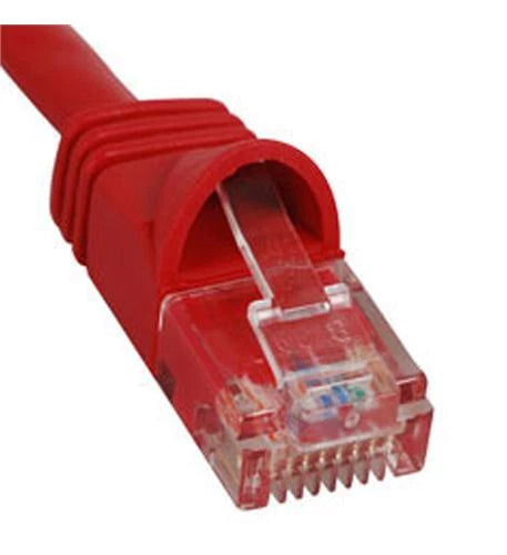 Patch Cord, Cat 6, Molded Boot, 10' for Icc ICPCSK10RD