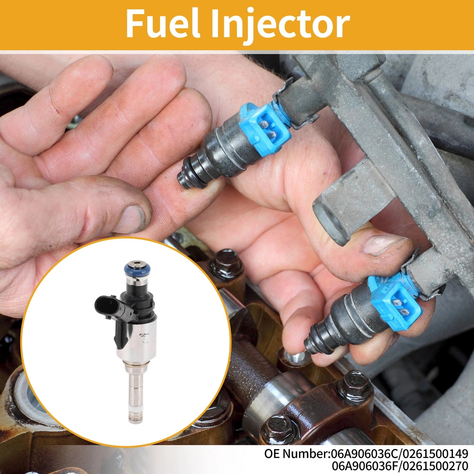 Fuel Injector Replacement for Volkswagen Beetle 1.8L (2014–2017)