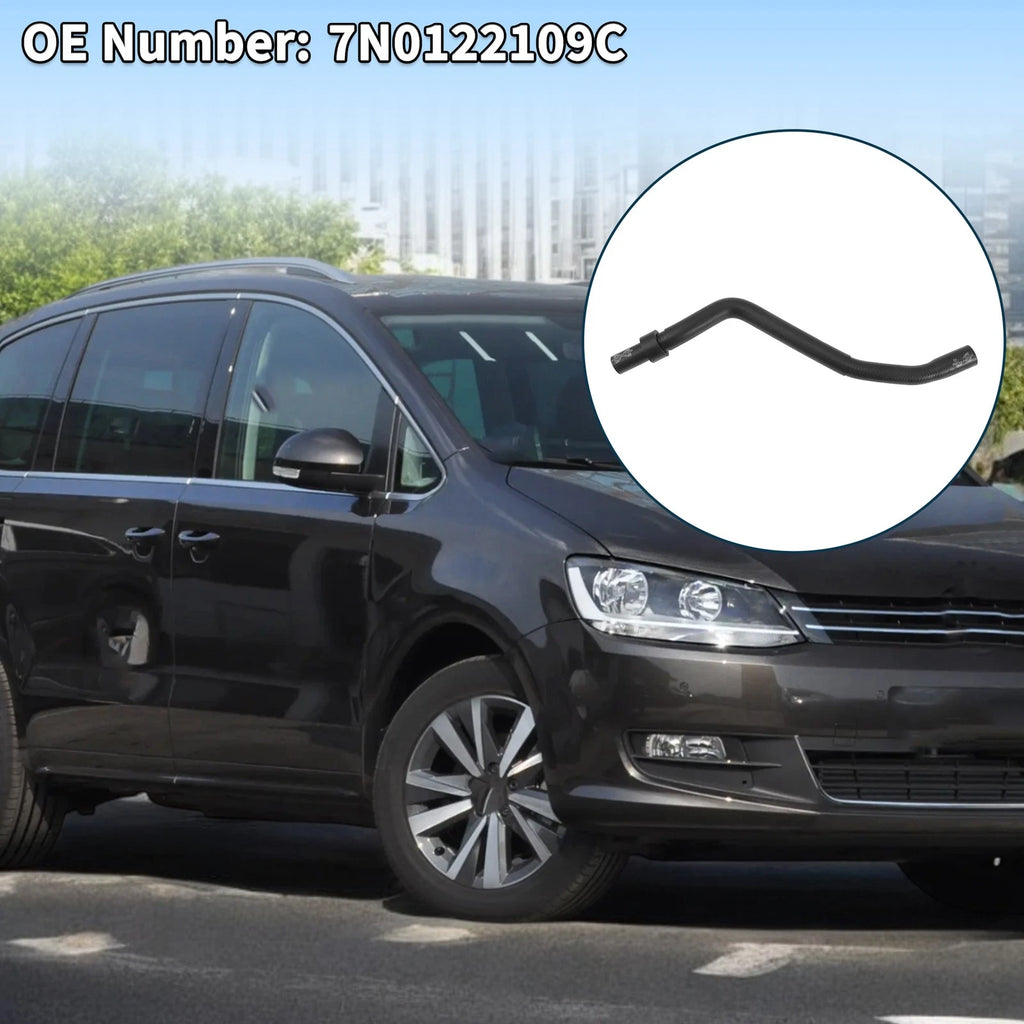 Radiator Hose Coolant Pipe for Volkswagen Sharan 2015–2019 Replacement Rubber