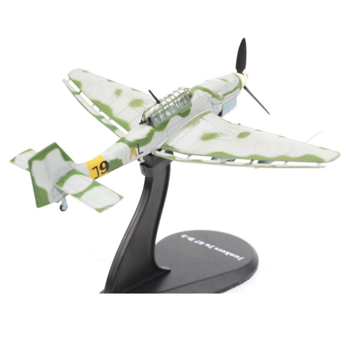 Diecast Alloy Stuka Junkers Ju-87 B-2 Bomber Model Collection (1/100 Scale)