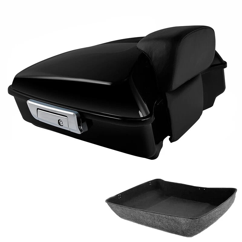 Chopped Trunk Pad Backrest for Harley Touring Electra Street Glide (2014–2026)