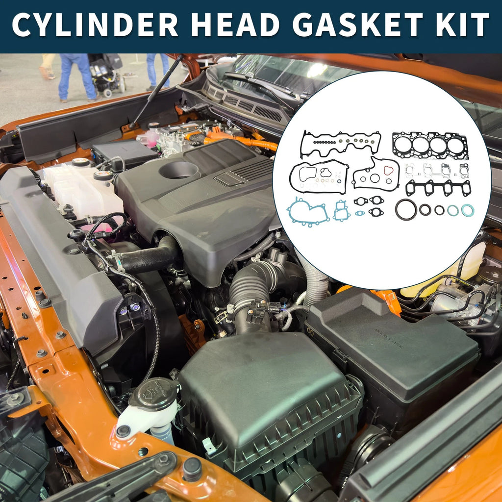 Cylinder Head Gasket Kit Replacement for Toyota 2C Engine (1980–1994)